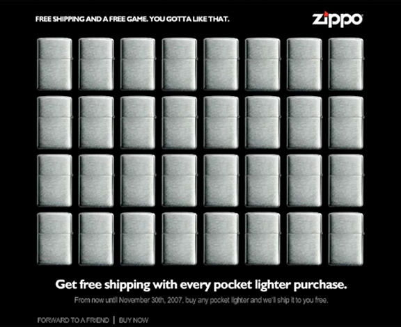 Zippo game screen image 1